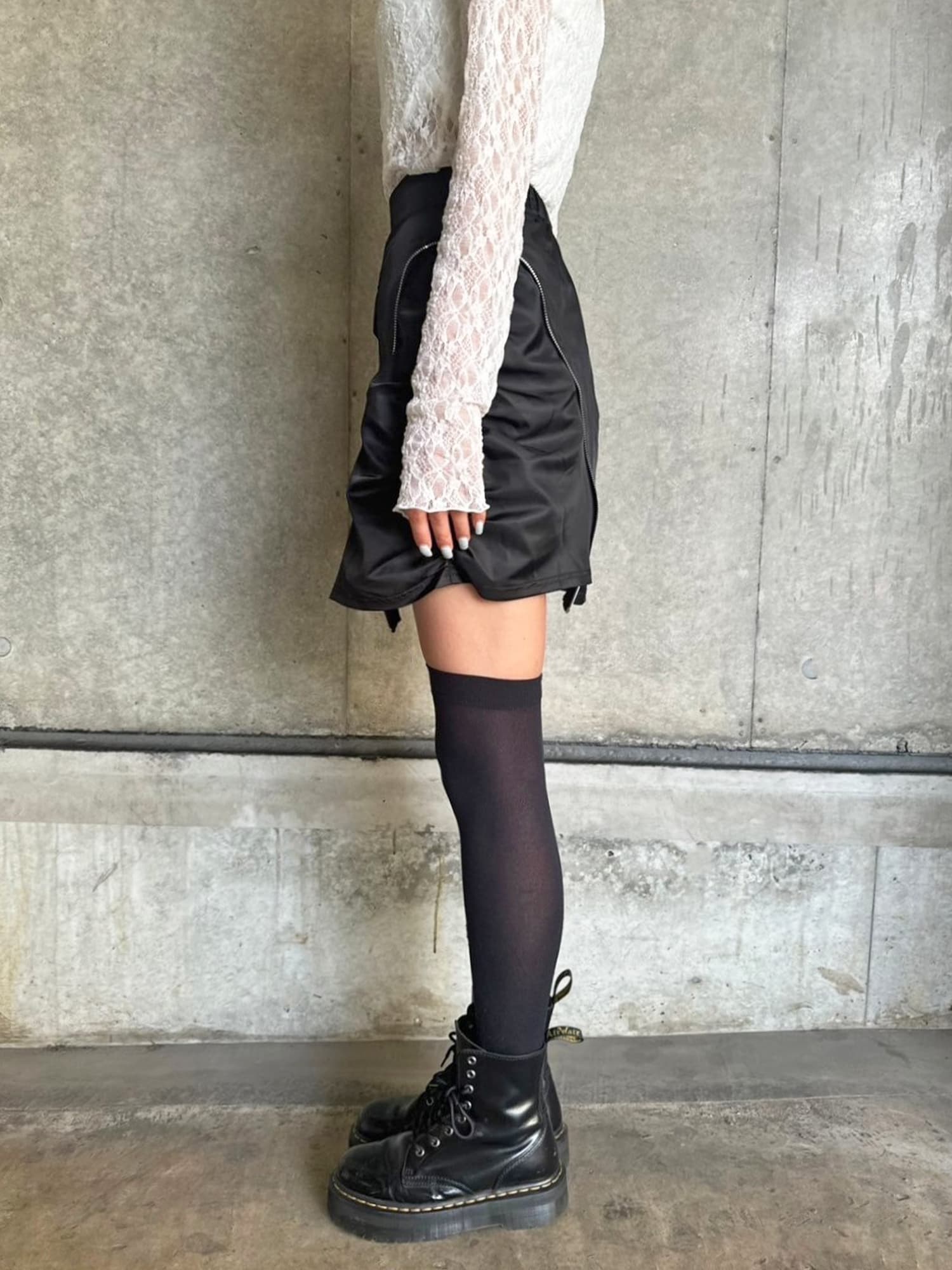 MA-1風ミニスカート–