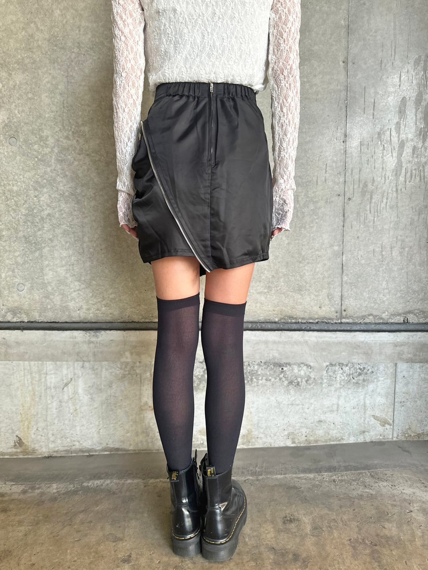 MA-1風ミニスカート–