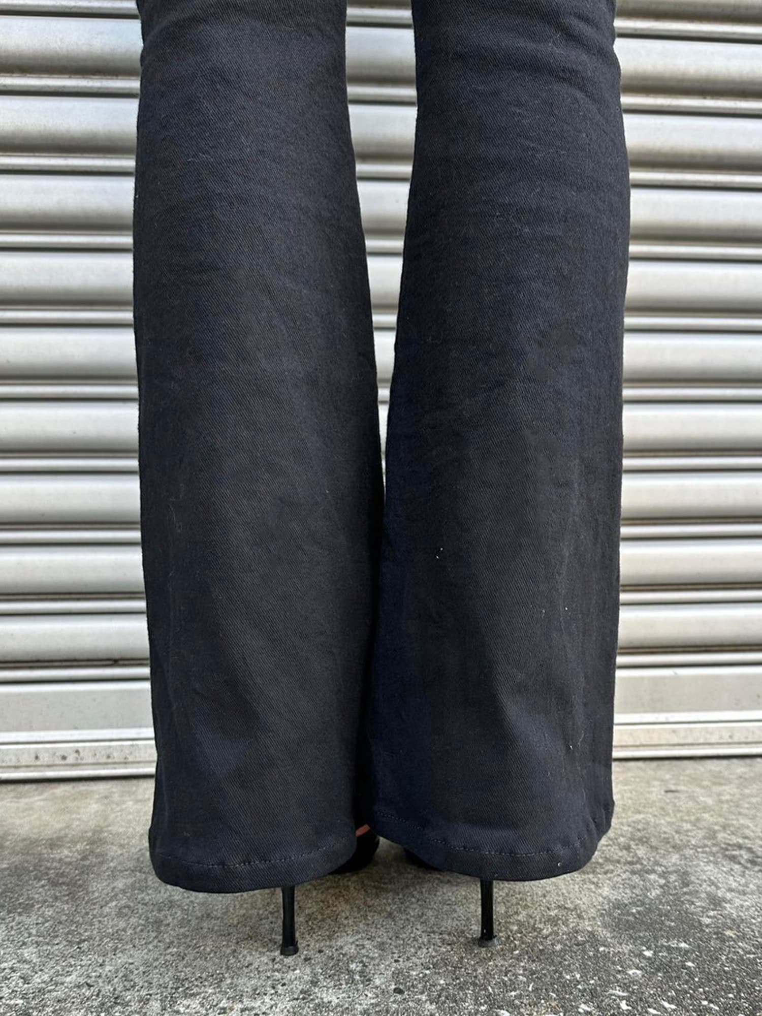 スカートドッキングフレアパンツ