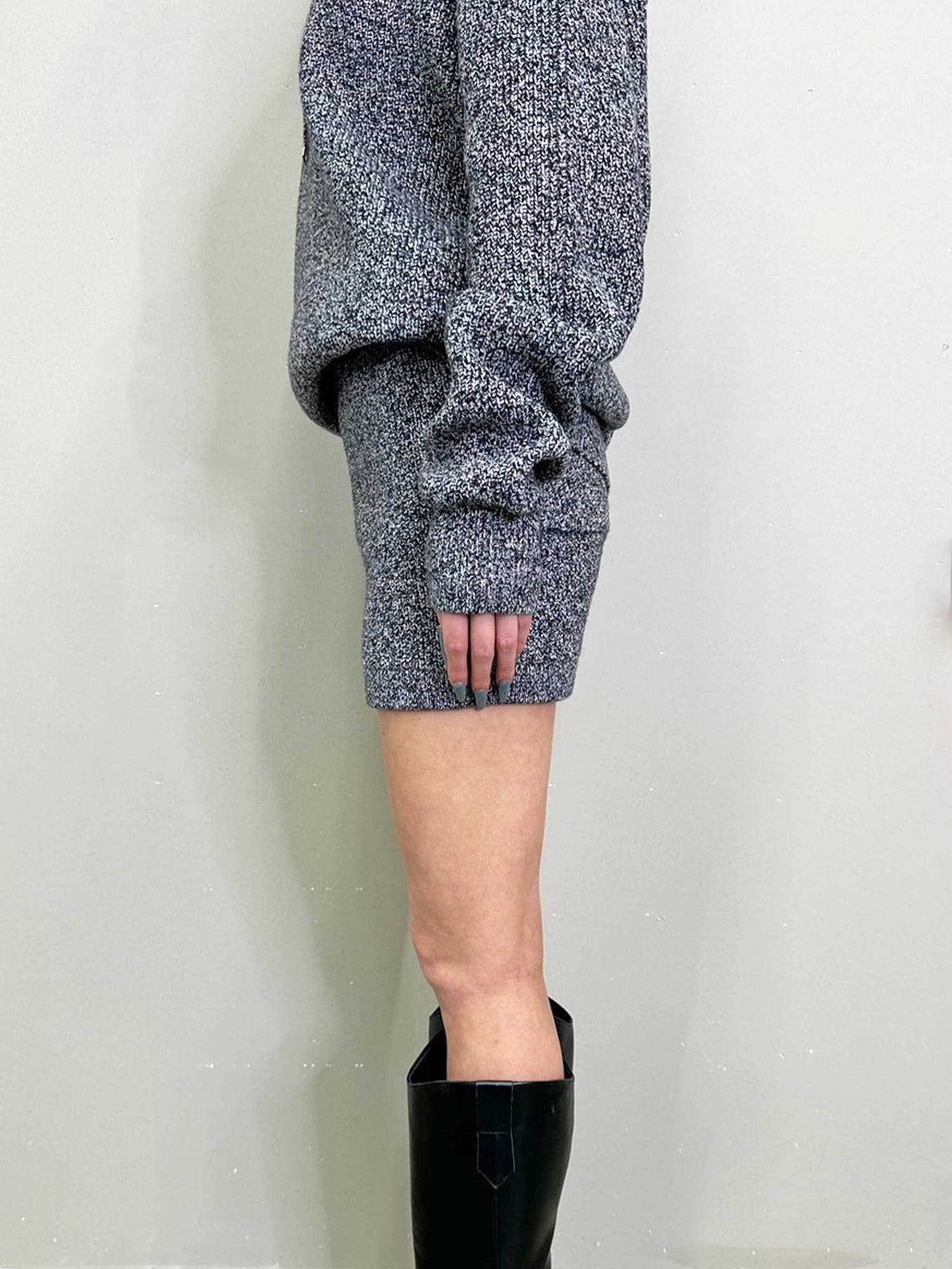 MIXニットショートパンツ